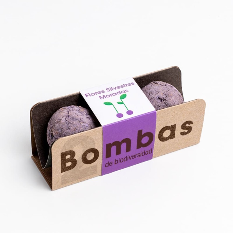 Biodiversity Seed Bombs (Purple Wildflowers)