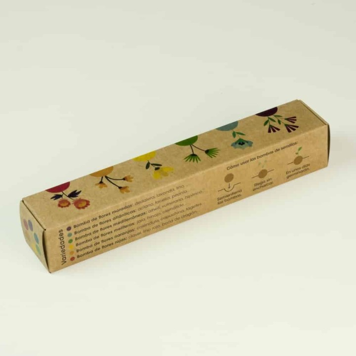 Pack of 6 Flower Seed Bombs