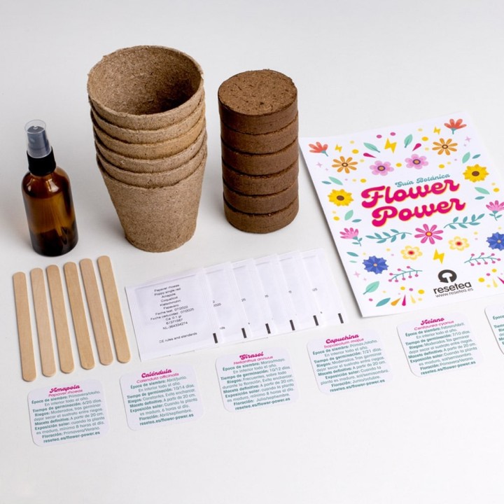 Flower Power - Flower Self-Cultivation Kit | Seed Kit