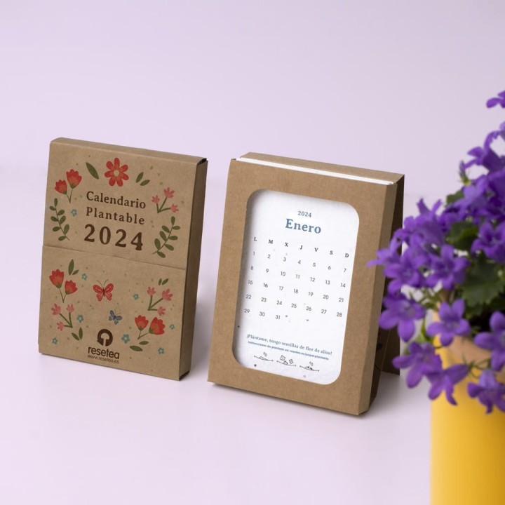 Plantable Calendar 2024: Turn Your Year into an Eco-Friendly Journey of Growth!