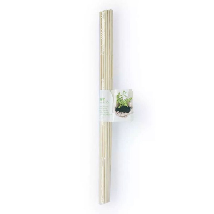 Natural Bamboo Sticks 30cm (20 pcs) for plants