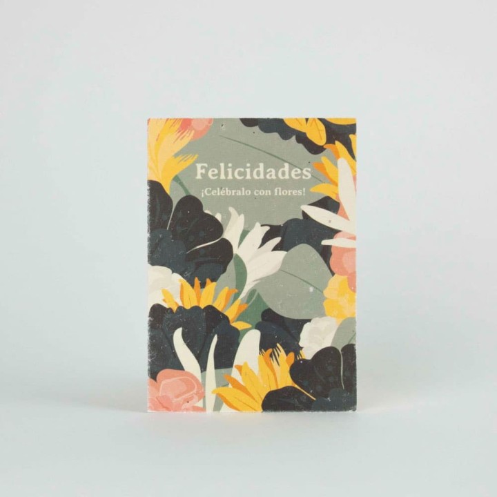 Plantable postcard - Felicidades