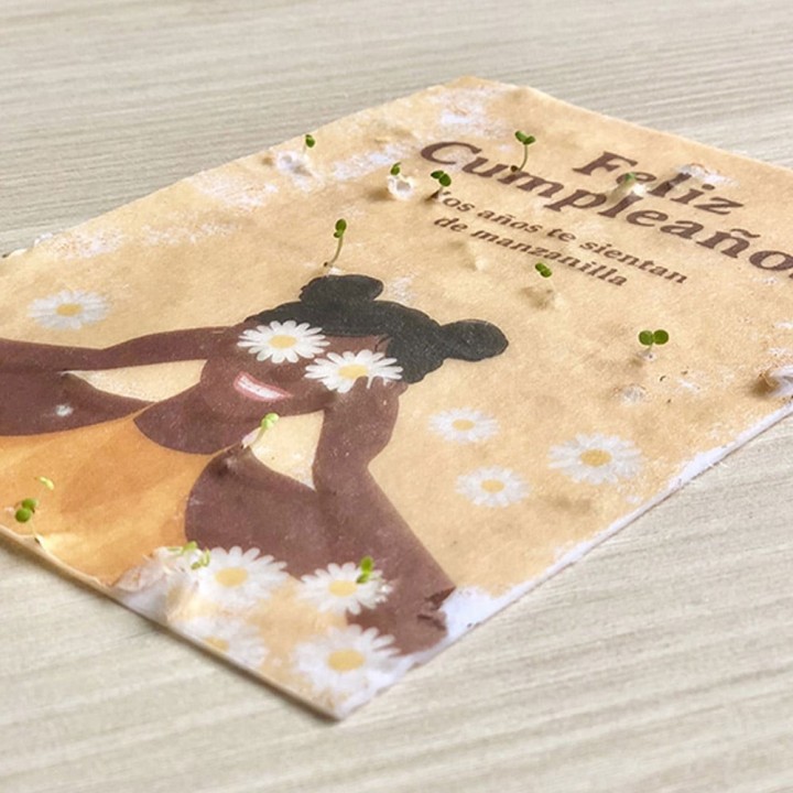 Plantable postcard - Te quiero