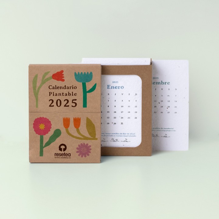 Plantable Calendar 2025: Turn Your Year into an Eco-Friendly Journey of Growth!