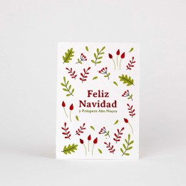 Plantable postcard - Feliz Navidad