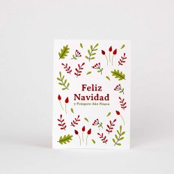 Plantable postcard - Feliz...