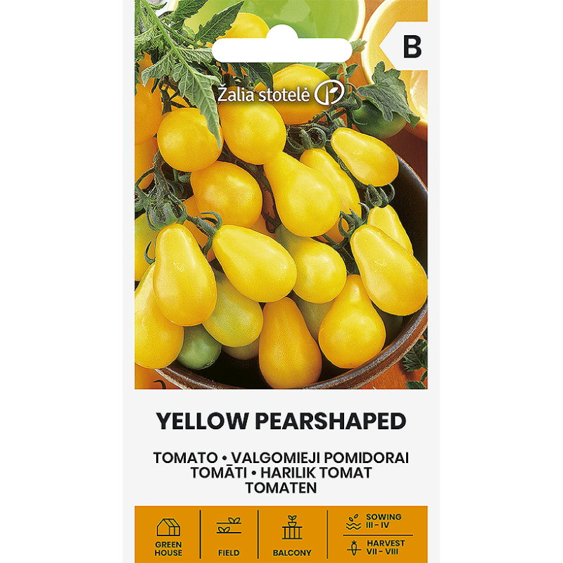 Tomato Yellow Pearshaped - Seeds