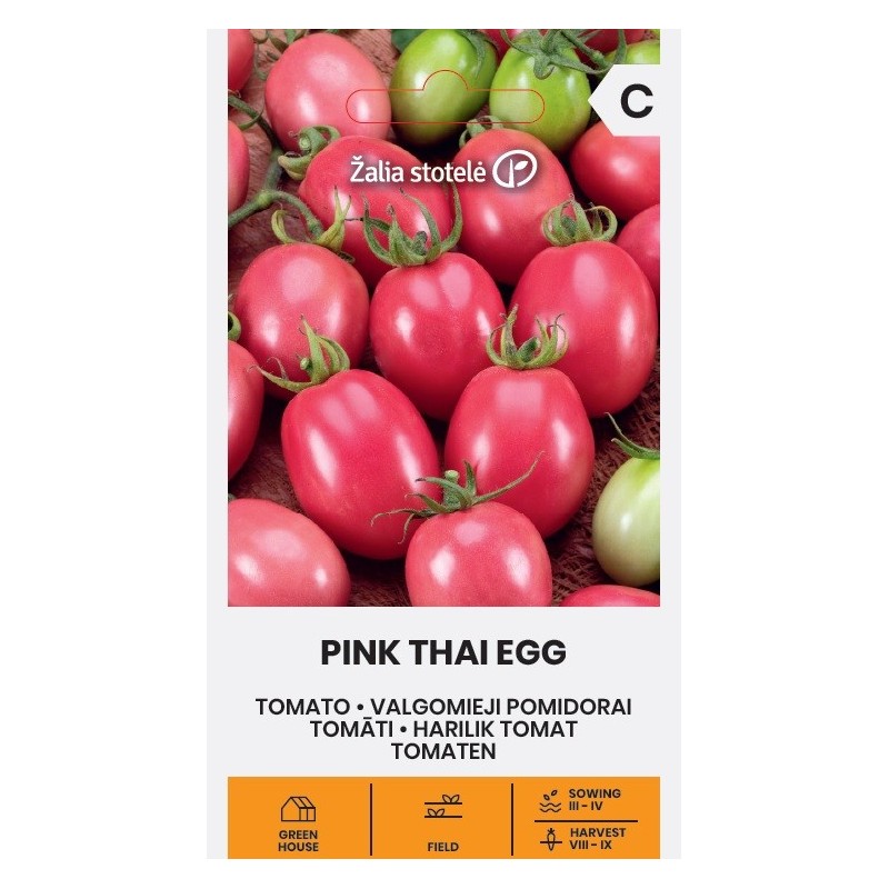 Tomato, Pink Thai Egg - Seeds