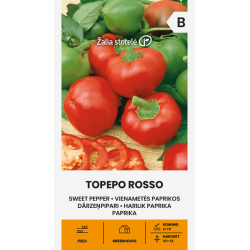 Sweet Pepper Topeppo Rosso - Seeds