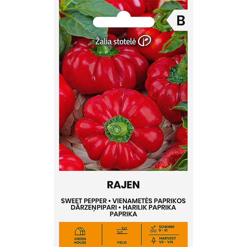 Sweet Pepper Rajen - Seeds