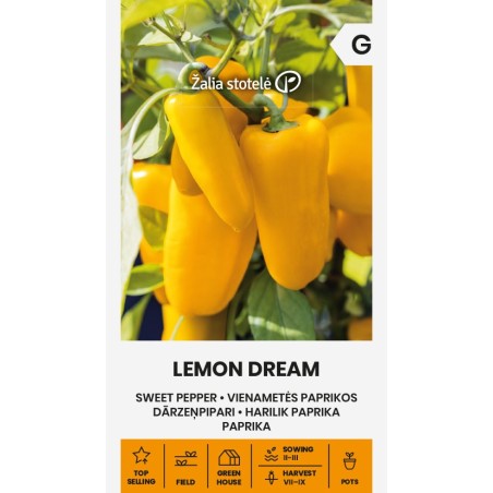 Sweet Pepper Lemon Dream - Seeds