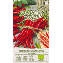 Hot Pepper Westlandse Lange Rode - Seeds