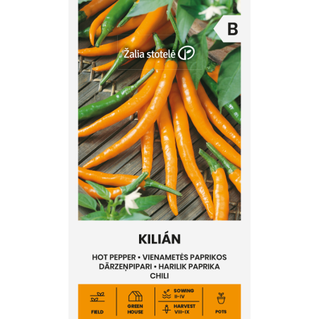 Hot Pepper Kilian - Seeds