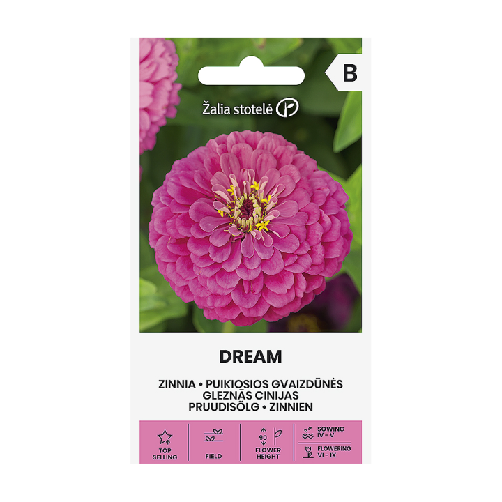 Zinnia Elegans 'Mix' - 75 seeds