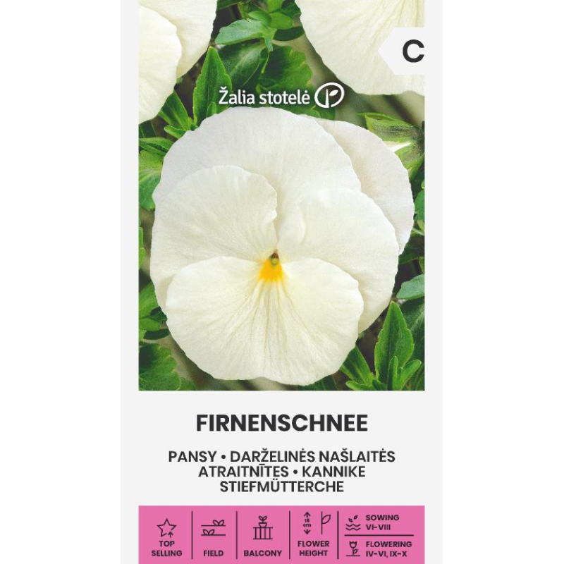 Pansy Firnenschnee - Seeds