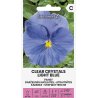 Pansy Clear Crystals Light Blue - Seeds