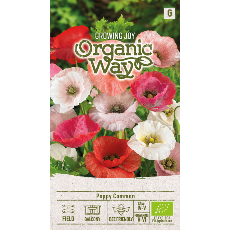 Common Poppy Mix - Seeds