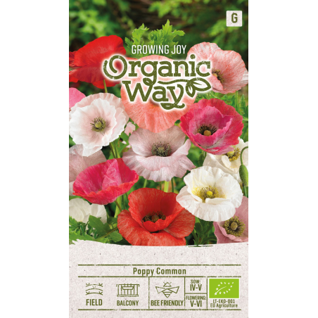 Common Poppy Mix - Seeds