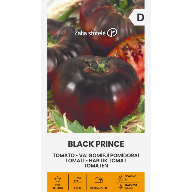 Tomato Black Prince - Seeds
