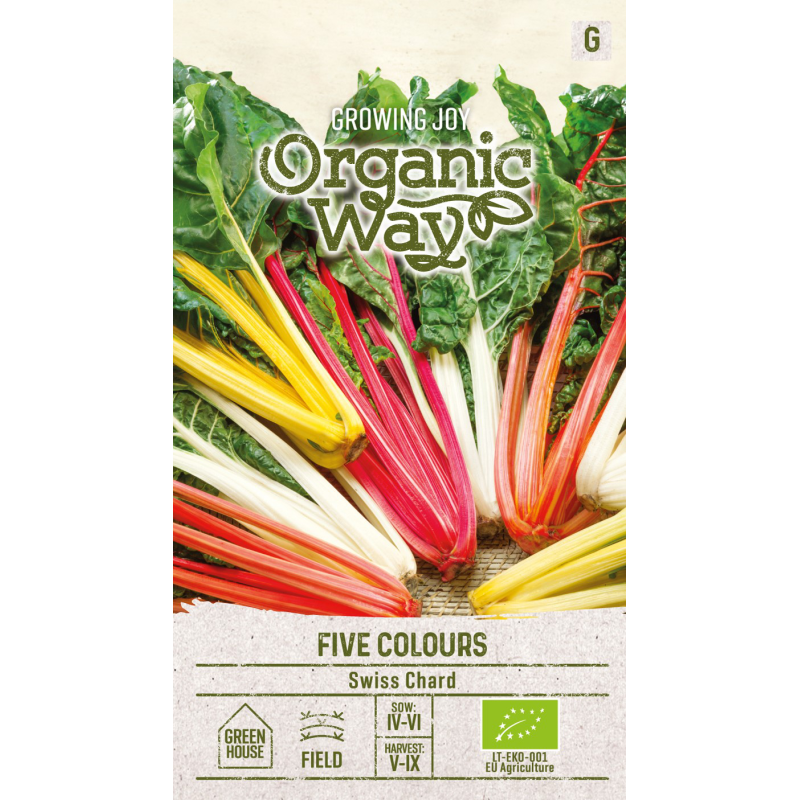 Swiss Chard Five Colours - Seeds