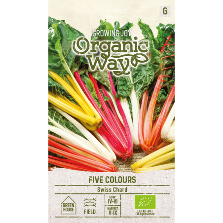 Swiss Chard Five Colours - Seeds
