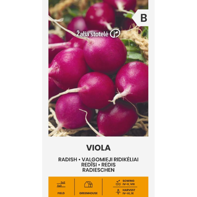 Radish Viola - Seeds