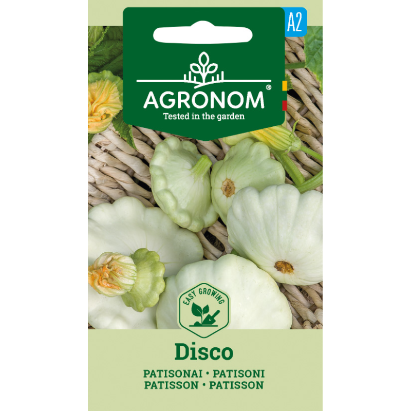 Patty Pan Squash (Patisson) Disco - Seeds
