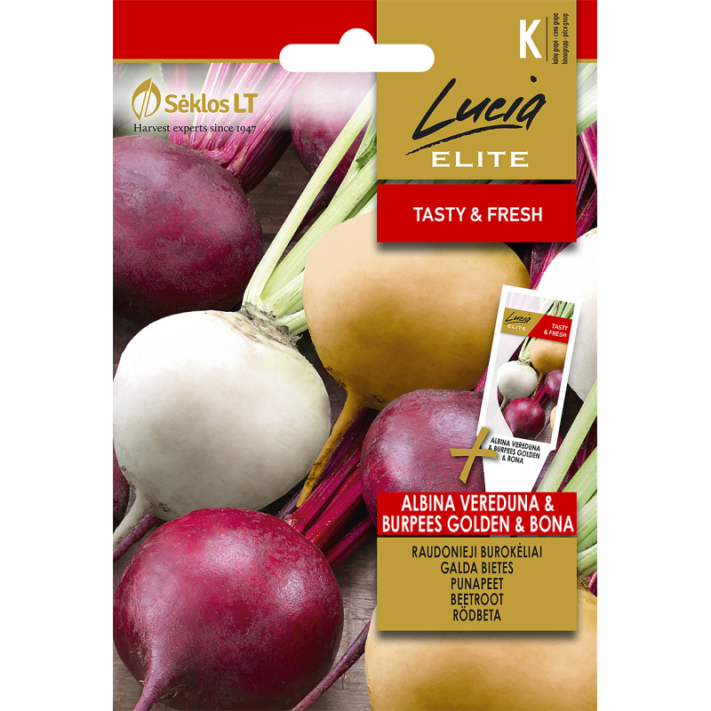 Beetroot, White, golden and red - Seeds