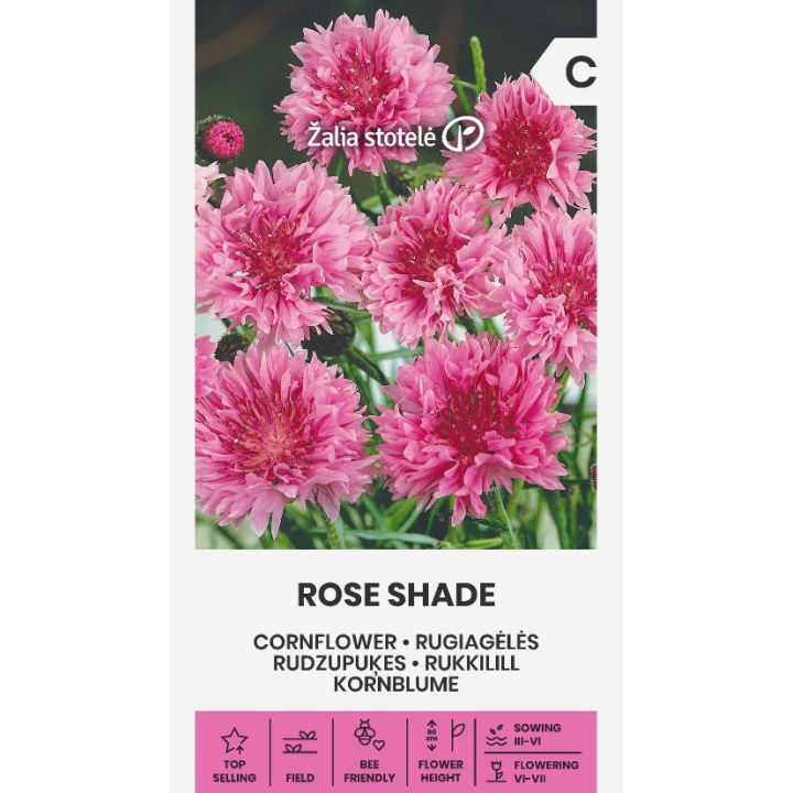 Cornflower, Rose - seeds