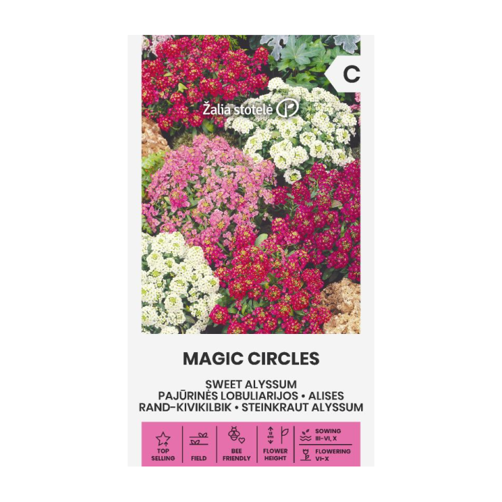 Sweet Alyssum seeds Magic Circles (Lobularia maritima)