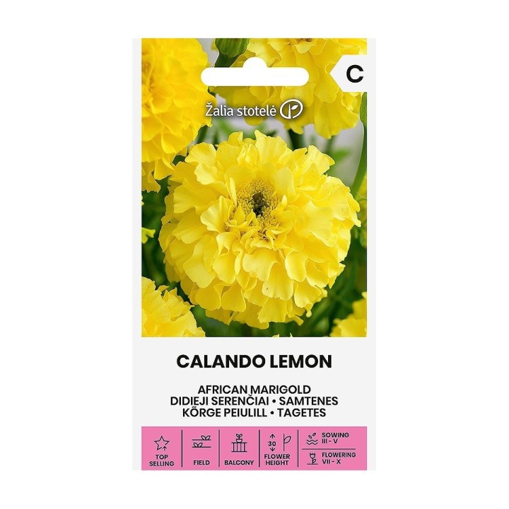 French Marigold, Calando lemon - Seeds
