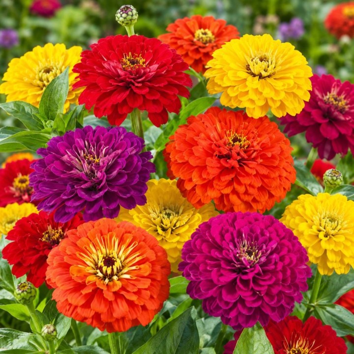 Zinnia, Diablo - Seeds